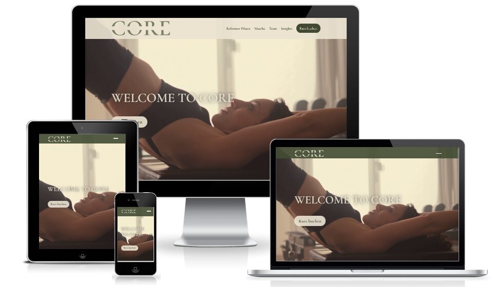 CORE GbR – Pilates Studio Heidelberg – Website