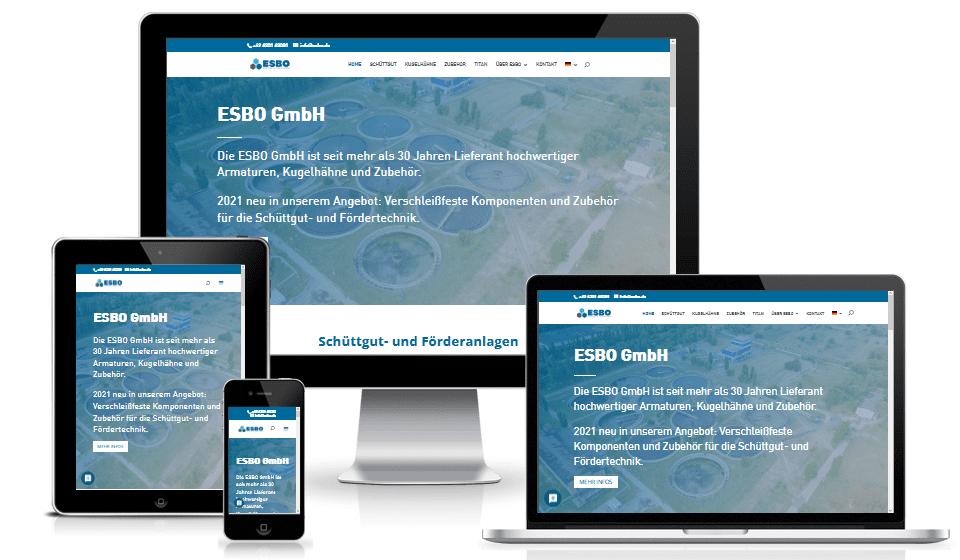 ESBO GmbH – Website