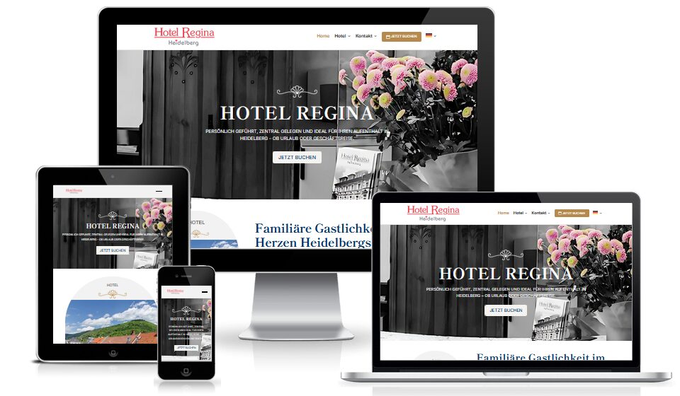 Hotel Regina Heidelberg – Website