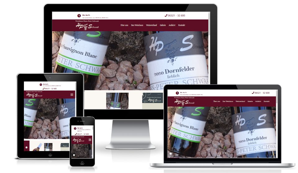 Weinhaus Hans-Peter Schwaab Kirrweiler – Website
