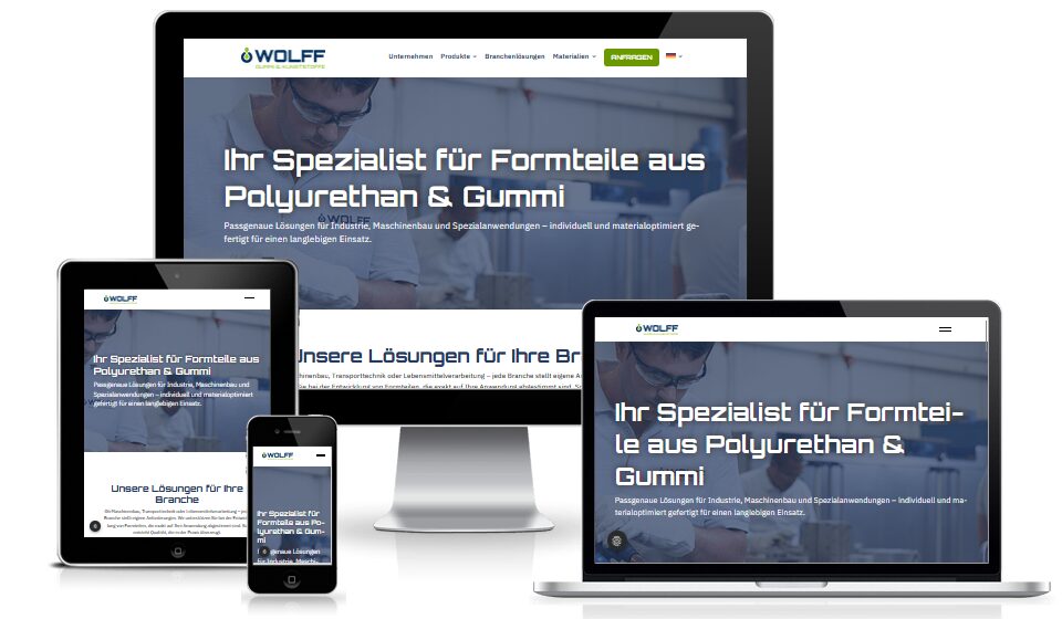 Wolff Kunststoffe GmbH – Website